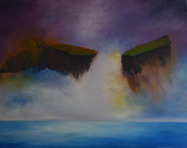 chute du ciel - 70 x 50 