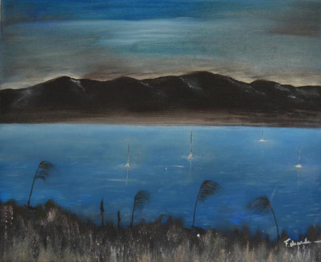 vue  sur mer - 60x40
