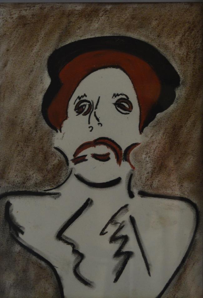 inspiration au fusain - 45x38