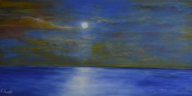 nuit calme - 50x65